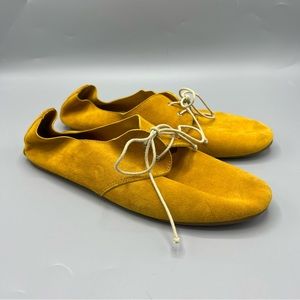 Hobes Boat Shoes - Mustard, size 30 (eur)